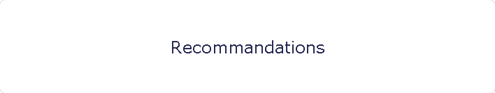 Recommandations